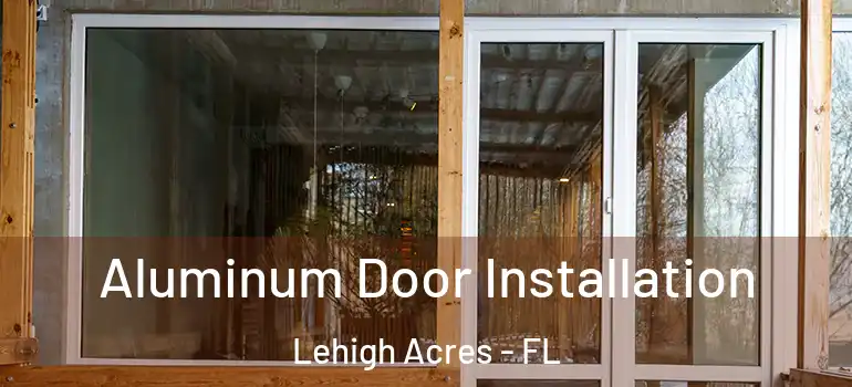  Aluminum Door Installation Lehigh Acres - FL