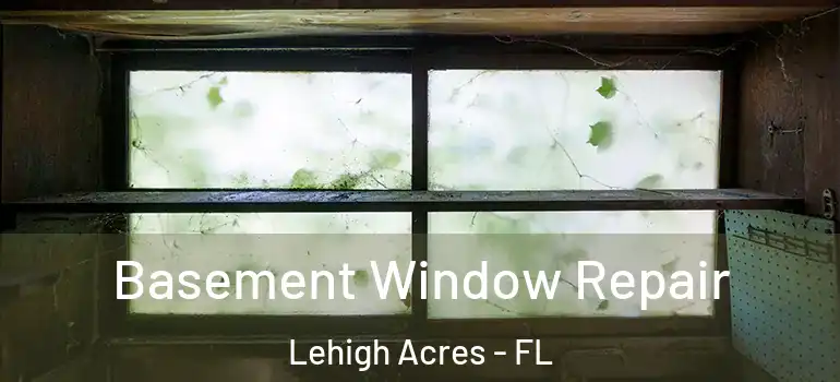  Basement Window Repair Lehigh Acres - FL