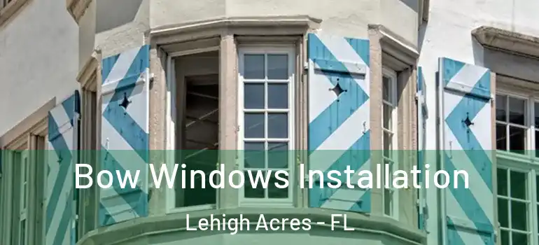 Bow Windows Installation Lehigh Acres - FL