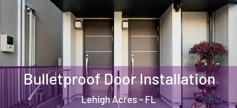  Bulletproof Door Installation Lehigh Acres - FL