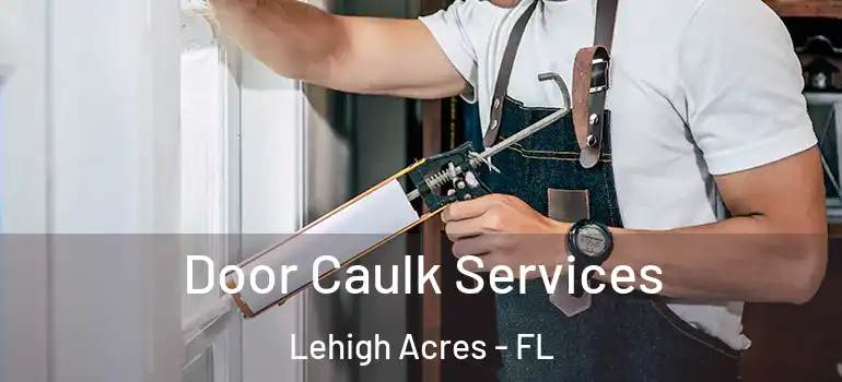  Door Caulk Services Lehigh Acres - FL