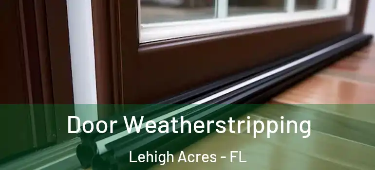  Door Weatherstripping Lehigh Acres - FL