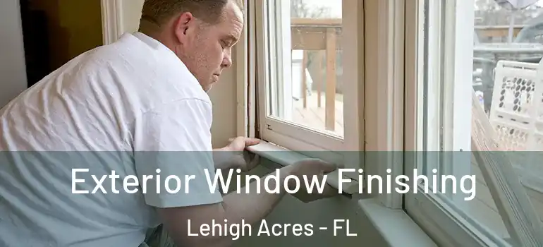  Exterior Window Finishing Lehigh Acres - FL