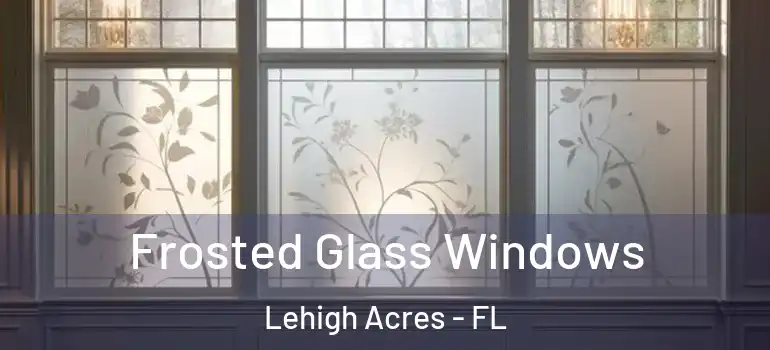  Frosted Glass Windows Lehigh Acres - FL