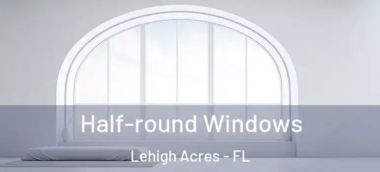  Half-round Windows Lehigh Acres - FL