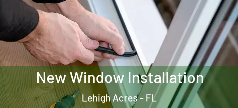  New Window Installation Lehigh Acres - FL