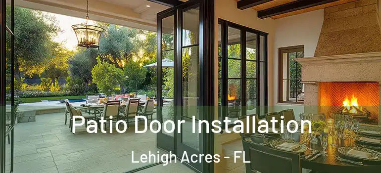  Patio Door Installation Lehigh Acres - FL