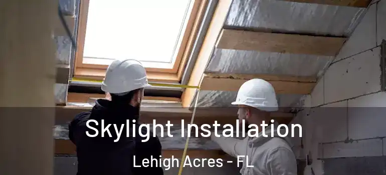  Skylight Installation Lehigh Acres - FL