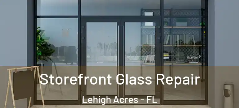  Storefront Glass Repair Lehigh Acres - FL