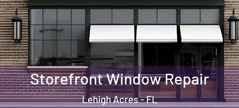  Storefront Window Repair Lehigh Acres - FL