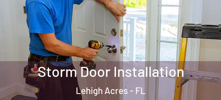  Storm Door Installation Lehigh Acres - FL