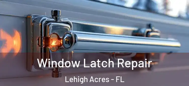  Window Latch Repair Lehigh Acres - FL