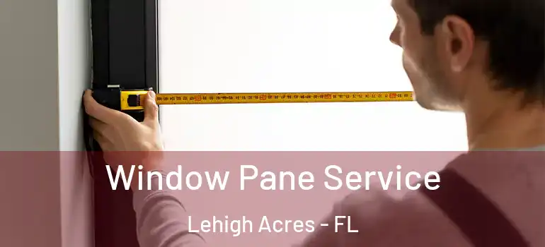  Window Pane Service Lehigh Acres - FL